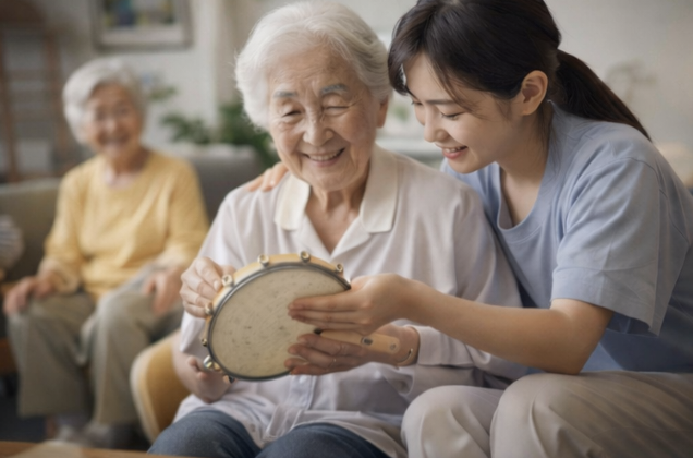 시니어 교육 현장